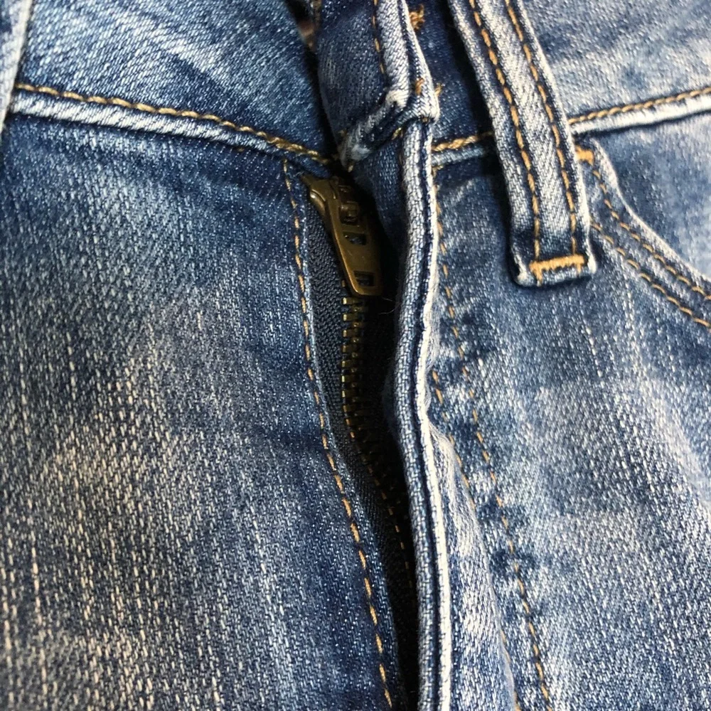 So Favorite Shortie Low Rise Destroyed Jean Shorts